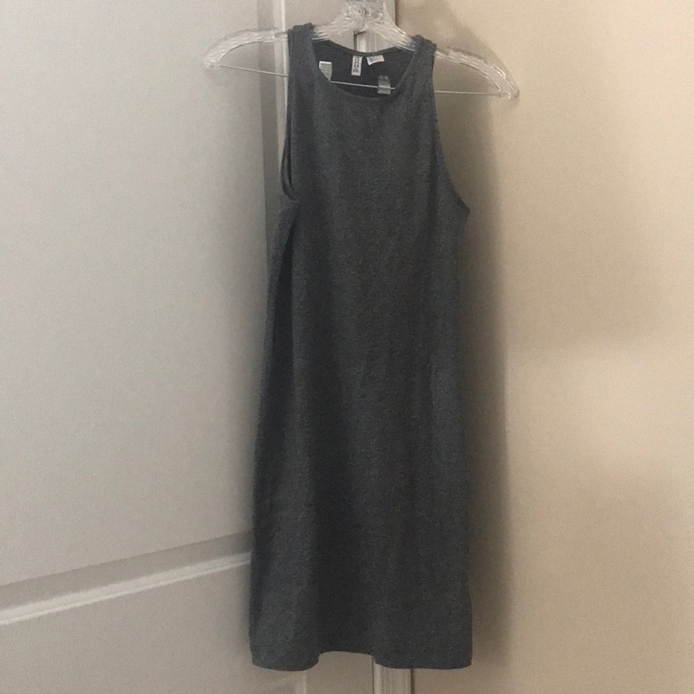 Gray tank dress